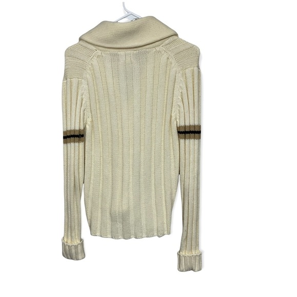 Sears JR Bazaar Vintage Ivory Cardigan Medium - Picture 2 of 6